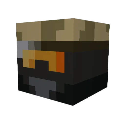 Magnus9012 Minecraft avatar head, 3D render