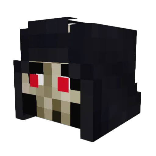 Magnus_Morte Minecraft avatar head, 3D render