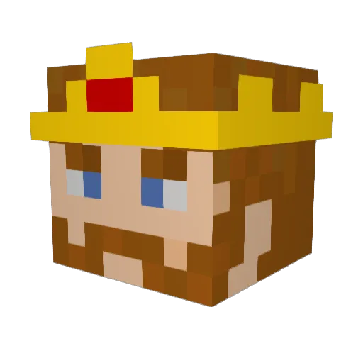 Magnus_Riku Minecraft avatar head, 3D render