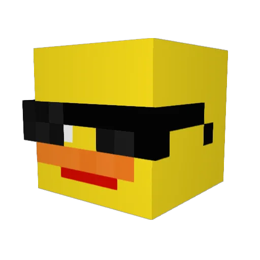 Magnus_er123sej Minecraft avatar head, 3D render