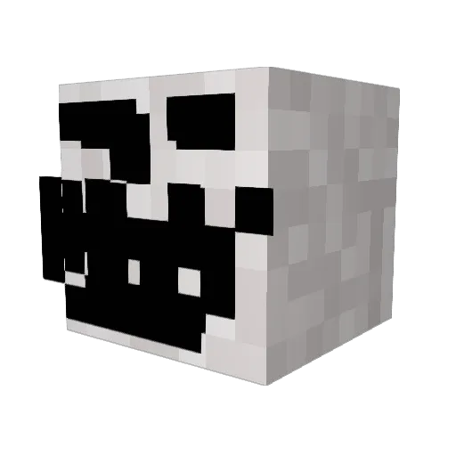 Magnusaman Minecraft avatar head, 3D render