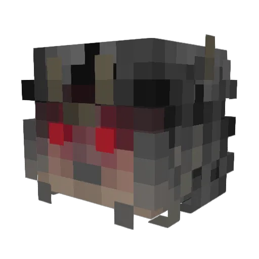Magnusium98 Minecraft avatar head, 3D render