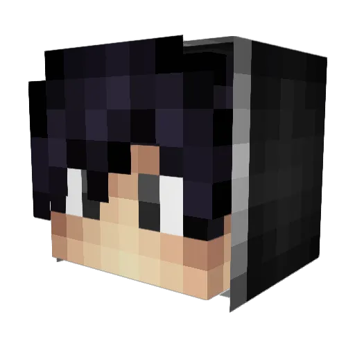 Mago_revive Minecraft avatar head, 3D render