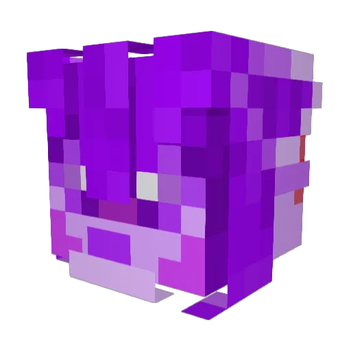 Magolor2006 Minecraft avatar head, 3D render