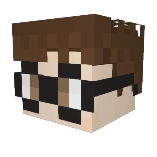 Magoo2111 Minecraft avatar head, 3D render