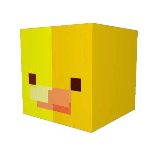 Magra00 Minecraft avatar head, 3D render