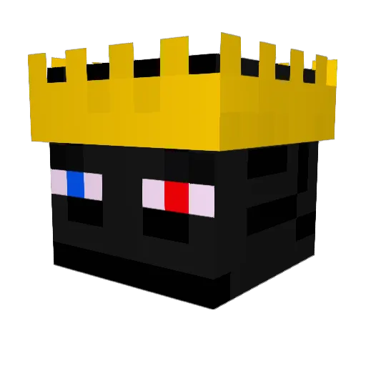 MagsDaMenace Minecraft avatar head, 3D render