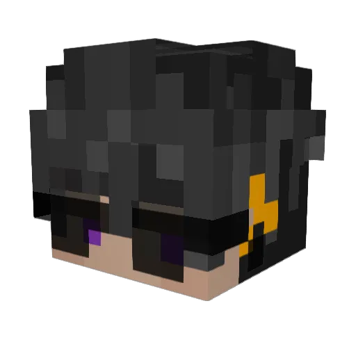 Magsud22 Minecraft avatar head, 3D render