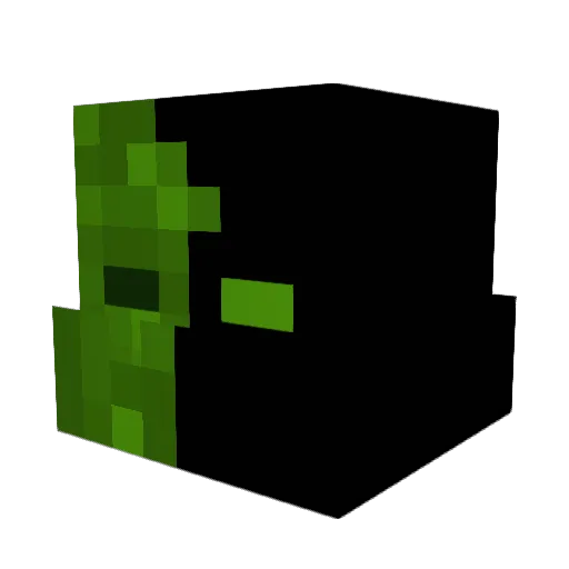 Magu0007 Minecraft avatar head, 3D render