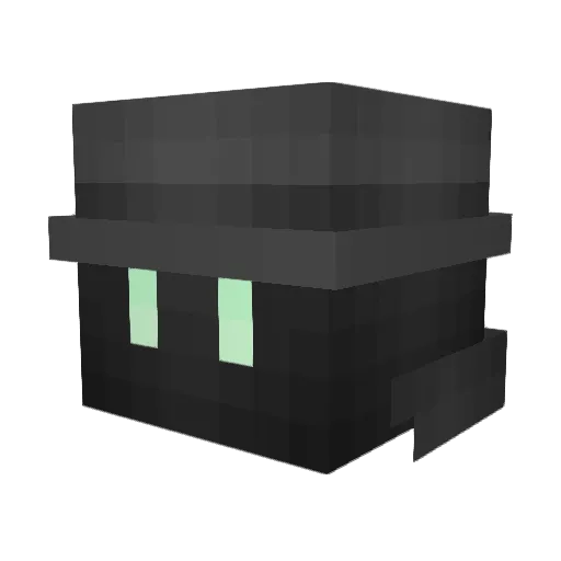Maguito1 Minecraft avatar head, 3D render
