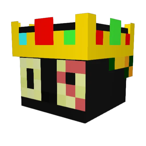 MahGwa Minecraft avatar head, 3D render