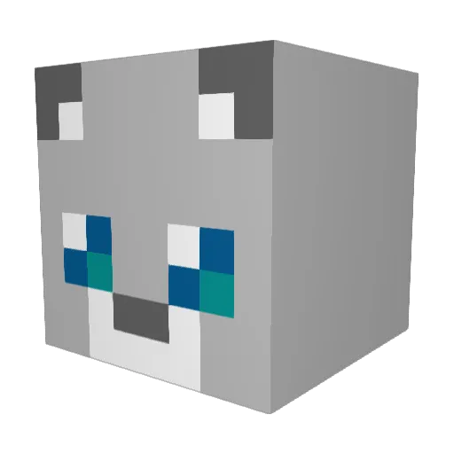 Mahdi_ Minecraft avatar head, 3D render