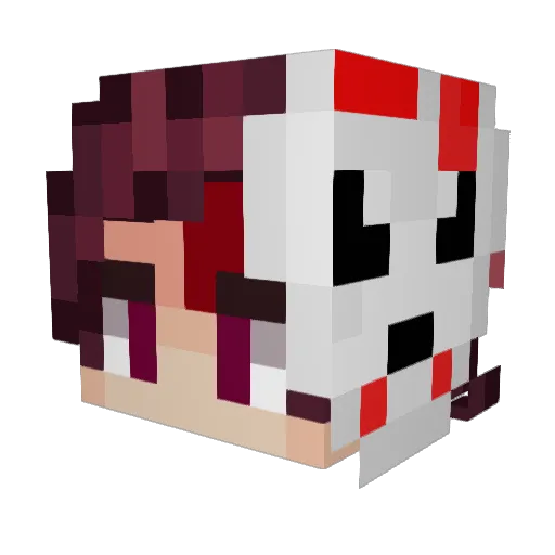 MahiErdogan Minecraft avatar head, 3D render