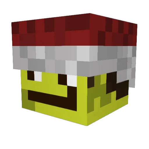 MahmudTK Minecraft avatar head, 3D render