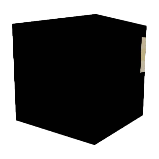 Mahonio Minecraft avatar head, 3D render