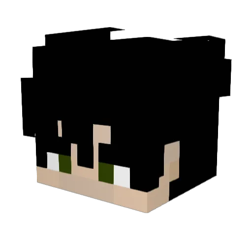 Mahyar_DrZ Minecraft avatar head, 3D render