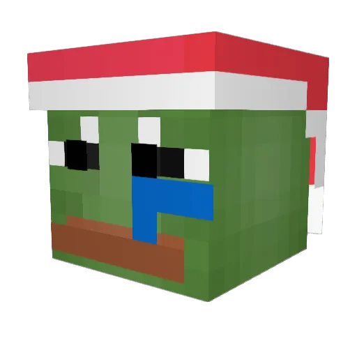 Maico666 Minecraft avatar head, 3D render