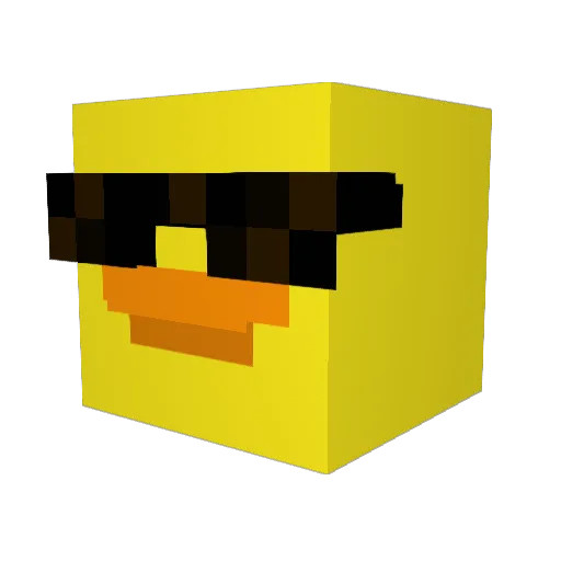 Maid_Karma Minecraft avatar head, 3D render