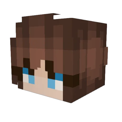 Maiderrs23 Minecraft avatar head, 3D render