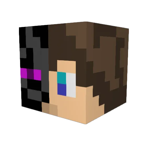 MaikTheGamer99 Minecraft avatar head, 3D render