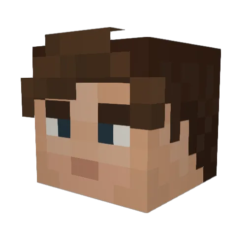 Maik_24 Minecraft avatar head, 3D render