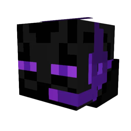 Mailtoto Minecraft avatar head, 3D render