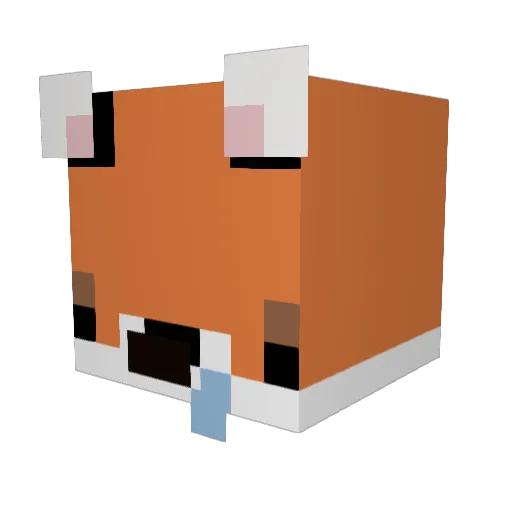 MainUnicorn77 Minecraft avatar head, 3D render