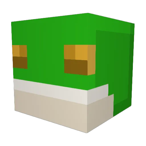 Mainari13 Minecraft avatar head, 3D render