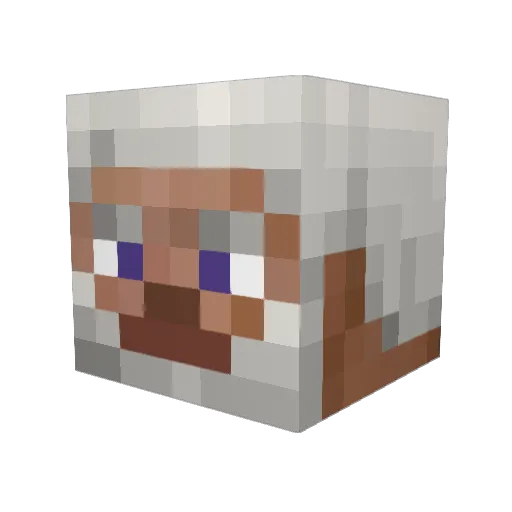 Mainel93 Minecraft avatar head, 3D render