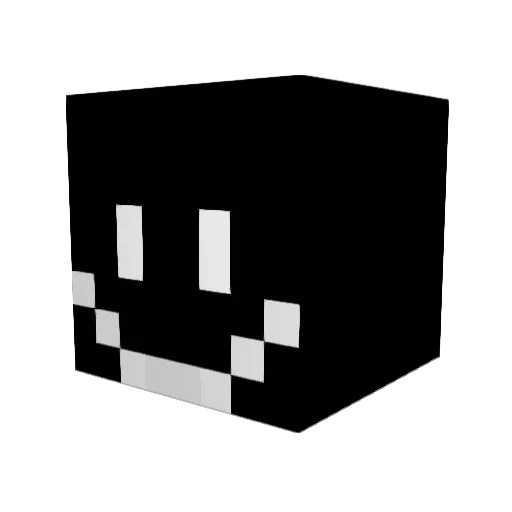 MainlyShi Minecraft avatar head, 3D render
