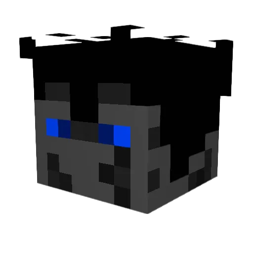 MairLin Minecraft avatar head, 3D render