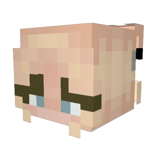 Maisie__Spurling Minecraft avatar head, 3D render