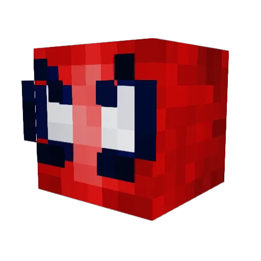 Majamaj1234 Minecraft avatar head, 3D render
