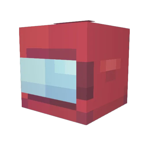 Maje__ Minecraft avatar head, 3D render