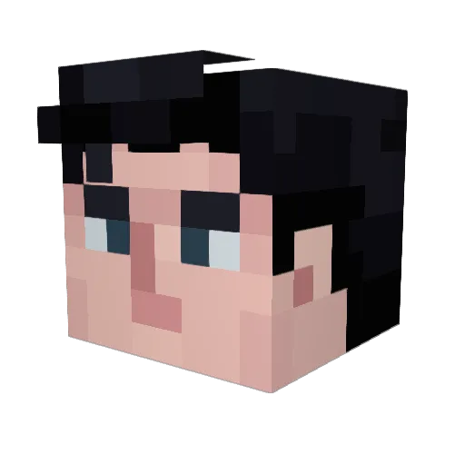 MajesticPapi Minecraft avatar head, 3D render