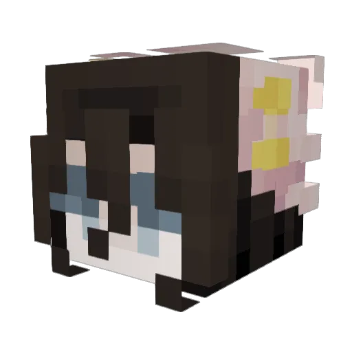 MajesticRubish Minecraft avatar head, 3D render
