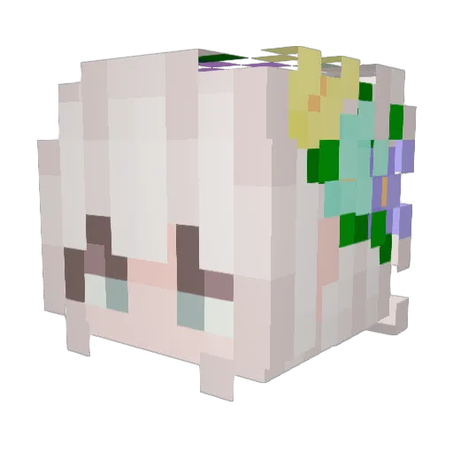 Majestic_Tang Minecraft avatar head, 3D render