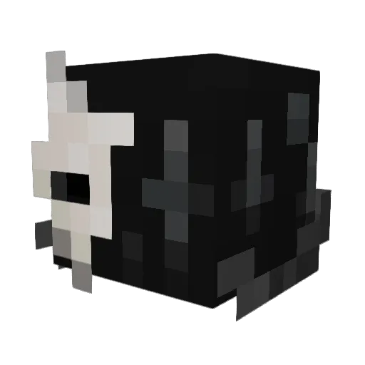 Majesty_Viry Minecraft avatar head, 3D render
