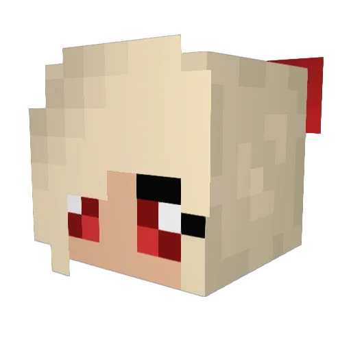 Majic_Crafter Minecraft avatar head, 3D render