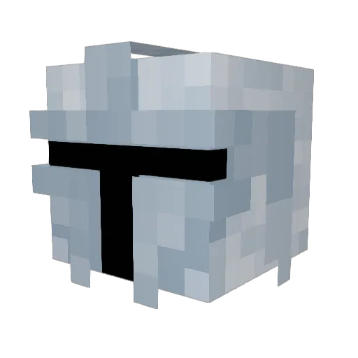 Majin_V Minecraft avatar head, 3D render