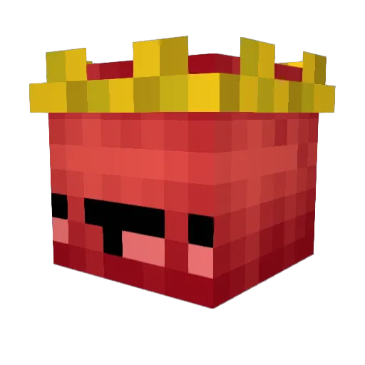 Majka_2014 Minecraft avatar head, 3D render