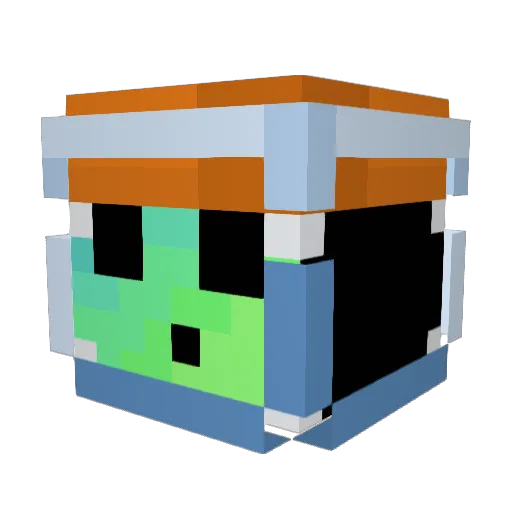Major4jesus Minecraft avatar head, 3D render