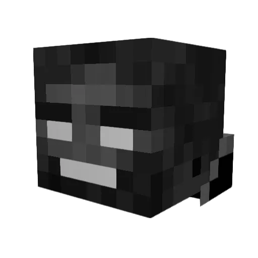 MajorBeefman Minecraft avatar head, 3D render
