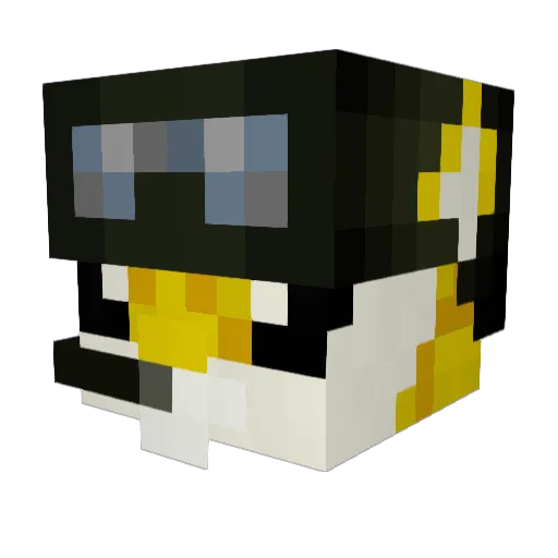 MajorLeeMan Minecraft avatar head, 3D render