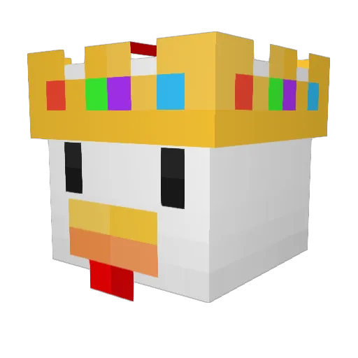 MajorMeowzerYT Minecraft avatar head, 3D render