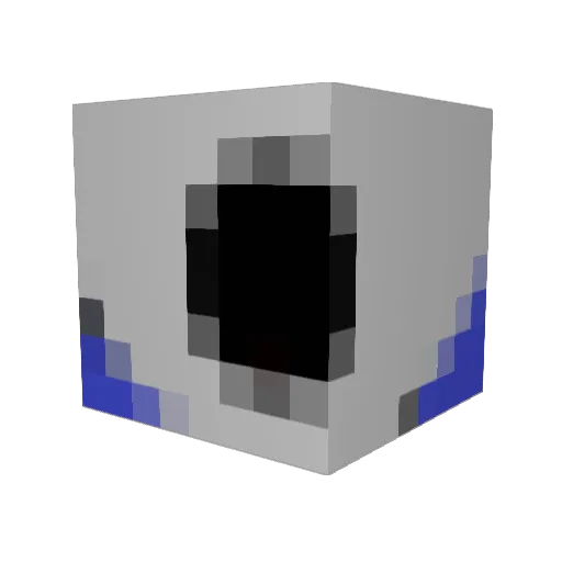 MajorPainful Minecraft avatar head, 3D render