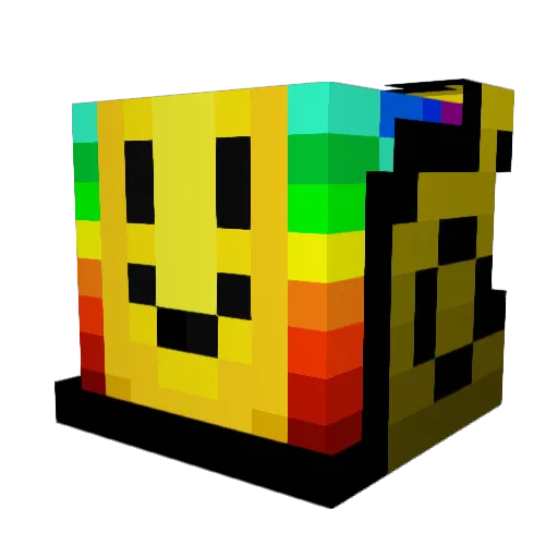 MajorPandaRoux Minecraft avatar head, 3D render