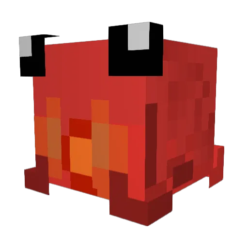 MajorQuack17 Minecraft avatar head, 3D render