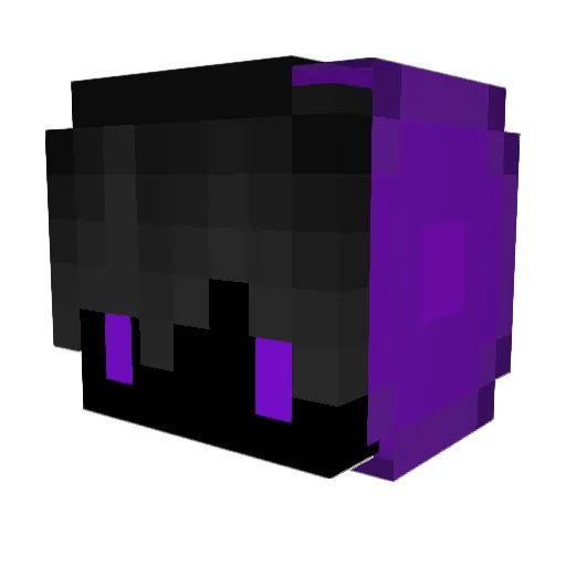 MajorSquad_ Minecraft avatar head, 3D render