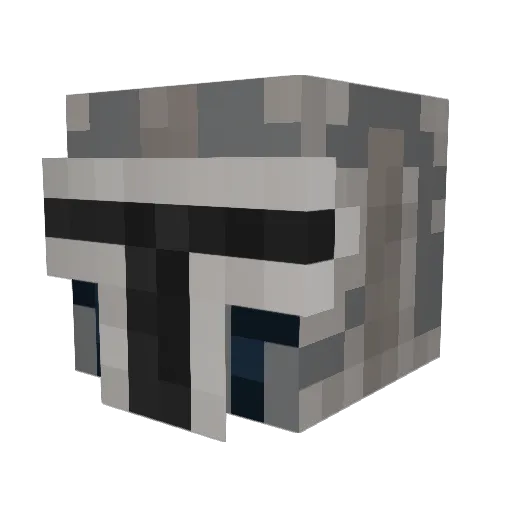 MajorTom23 Minecraft avatar head, 3D render